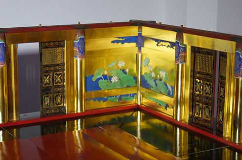 台徳院殿霊廟模型