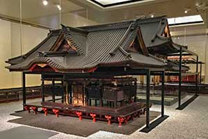 台徳院殿霊廟模型
