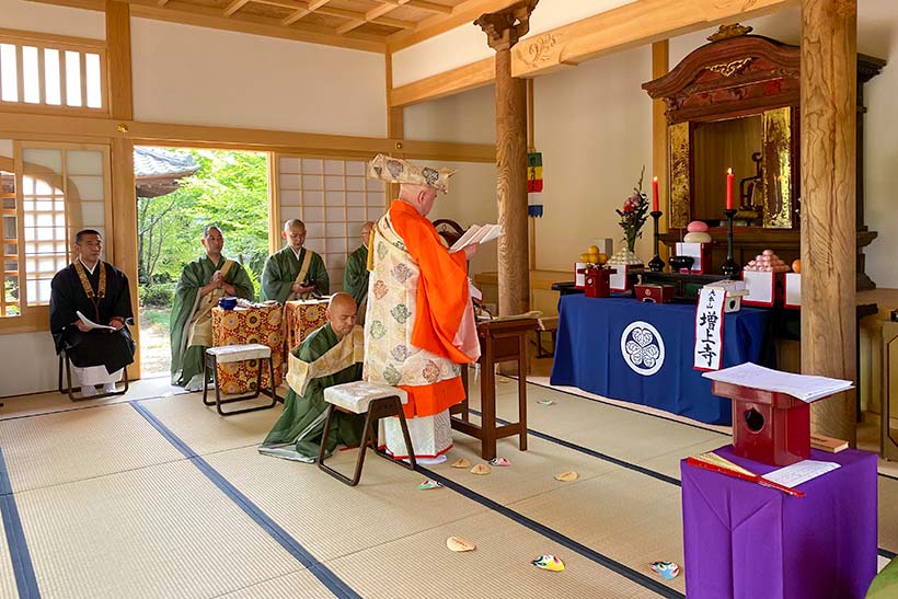 別院弘経寺 開山堂落慶法要 奉修